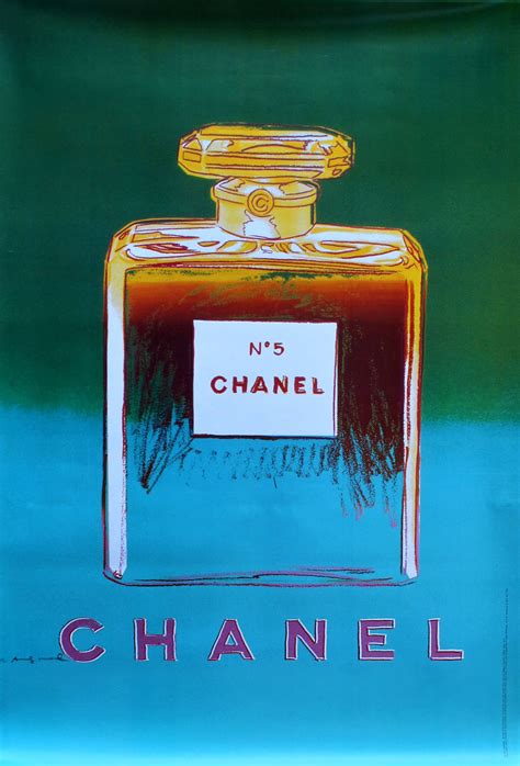 andy warhol chanel no 5|Chanel n5 poster.